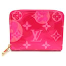 Porte-monnaie Zippy Louis Vuitton en fuchsia