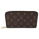 Louis Vuitton Brown Coated Canvas Long Wallet