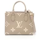 Louis Vuitton On the Go PM Bicolor Monogram Empreinte Handbag