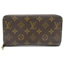 Louis Vuitton Brown Coated Canvas Long Wallet