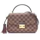 Sac à main Louis Vuitton Croisette Damier Ébène