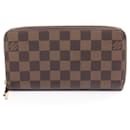 Louis Vuitton Brown Coated Canvas Long Wallet