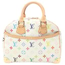 Louis Vuitton Trouville Monogram Multicolor Blanc Handbag