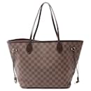 Bolso tote Louis Vuitton Neverfull MM Damier Ebene