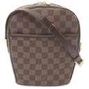 Sac à épaule Damier Ebene Ipanema PM de Louis Vuitton