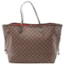 Borsa tote Louis Vuitton Neverfull GM Damier Ebene