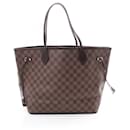 Louis Vuitton Neverfull MM Damier Ebene Tote Bag