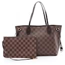 Bolso tote Louis Vuitton Neverfull PM Damier Ebene