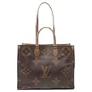 Bolso tote Monogram gigante reverso On the Go GM de Louis Vuitton