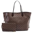 Louis Vuitton Neverfull GM Damier Ebene Tote Bag