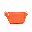 Louis Vuitton Orange Leather Fanny Pack