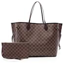 Louis Vuitton Neverfull GM Damier Ebene Tote Bag