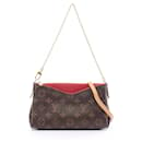 Louis Vuitton Pallas Clutch Monogram Cerise Handbag