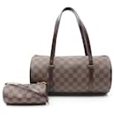 Borsa Louis Vuitton Papillon 30 Damier Ébène