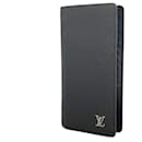 Portefeuille Long Louis Vuitton Taiga Brazza M30285 Noir