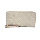 Carteira Longa Louis Vuitton Monogram Empreinte Zippy M69142 Bloom Feminina