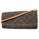 Louis Vuitton Monogram Pochette Twin GM Schultertasche