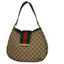 Sac à épaule Gucci GG Canvas Sherry Line