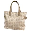 Chanel Nylon Tote Bag in Pink Beige