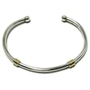 Tiffany Women's Silver and Gold Bangle - Tiffany & Co