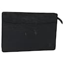 LOUIS VUITTON Epi Pochette Hombre Bolsa Clutch Negra M52522 LV Auth 82431 - Louis Vuitton