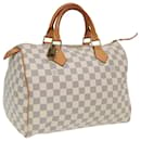 LOUIS VUITTON Sac à main Speedy 30 Damier Azur N41533 LV Auth 80702 - Louis Vuitton