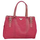 PRADA Bolsa Tote Nylon Rosa Auth 83295 - Prada