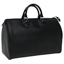 LOUIS VUITTON Epi Speedy 35 Bolso de Mano Negro M42992 LV Auth 83272 - Louis Vuitton