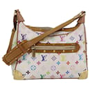 LOUIS VUITTON Monogram Multicolor Boulogne Shoulder Bag White M92660 Auth 82404 - Louis Vuitton