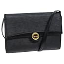 LOUIS VUITTON Epi Clutch Arsch Shoulder Bag 2way Black M52572 LV Auth ar12129 - Louis Vuitton