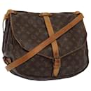 LOUIS VUITTON Monogram Saumur 35 Shoulder Bag M42254 LV Auth 81311 - Louis Vuitton