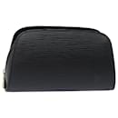 LOUIS VUITTON Epi Dauphine PM Pouch Black M48442 LV Auth bs15910 - Louis Vuitton