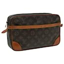 LOUIS VUITTON Monogram Compiegne 28 Clutch Bag M51845 LV Auth 83388 - Louis Vuitton