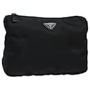 PRADA Pouch Nylon Black Auth bs15823 - Prada