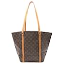 Borsa tote marrone Monogram Louis Vuitton