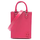 Bolso Petite Sac Plat Epi Rose Pondicherry Louis Vuitton