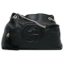 Black Gucci Large Soho Chain Tote