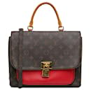 Brown Louis Vuitton Monogram Marignan Satchel