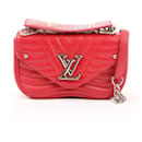 Louis Vuitton New Wave Chain 2Way Shoulder Bag MM in Red M51943