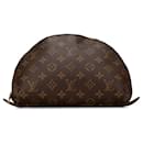 Neceser Demi Ronde Monograma Louis Vuitton marrón