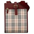 Bolsa transversal Burberry House Check bege