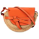 Sac à bandoulière Mini Raffia Gate LOEWE orange - Loewe