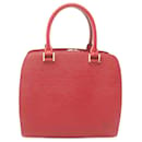 Bolsa Louis Vuitton Pont Neuf em couro Epi vermelho castelhano