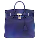 Hermes Haute Couture Handbag in Blue Nuit - Hermès