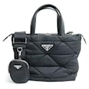 Prada Tessuto Quilted Tote Bag