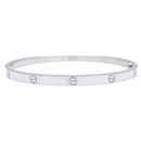 Cartier Love Charm Bracelet in White Gold