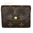 Portefeuille pliant en toile Monogram Louis Vuitton