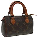 LOUIS VUITTON Mini Speedy Handtasche Monogram M41534 LV Auth 84151 - Louis Vuitton