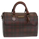 Borsa Poro Ralph Lauren in pelle PVC marrone Auth am6543 - Autre Marque