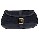 LOUIS VUITTON Pouch Mini Ansophie Monograma TST Azul M92697 LV Auth ac3116 - Louis Vuitton